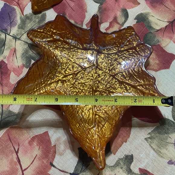 set off 3 leaves plate decoration - Picture 6 of 7